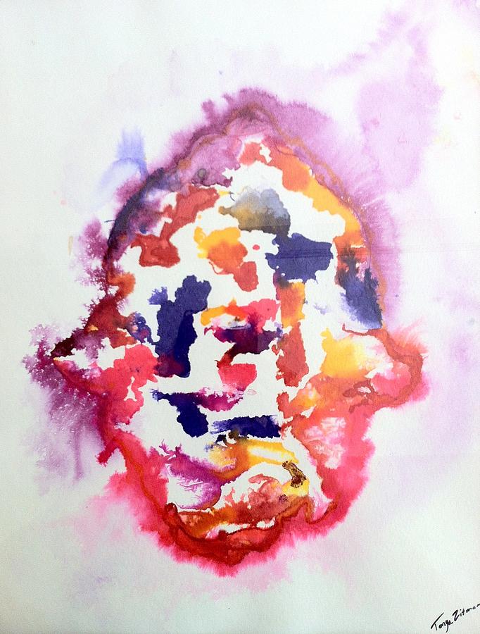 682x900 Powerful Hamsa Hand Painting By Tonya Mower Zitman - Hamsa Hand Painting