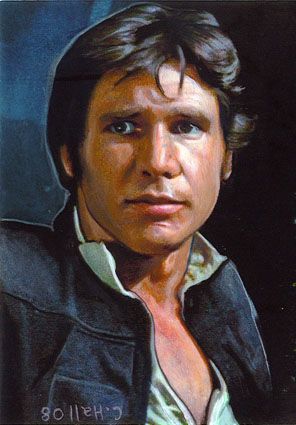 296x425 Han Solo By Steveargyle On Star Wars - Han Solo Painting