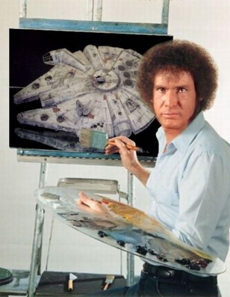 464x600 Han Painting Solo Painting Soloing, Paintings - Han Solo Painting