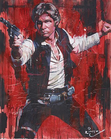 360x451 Genesis Gallery - Han Solo Painting
