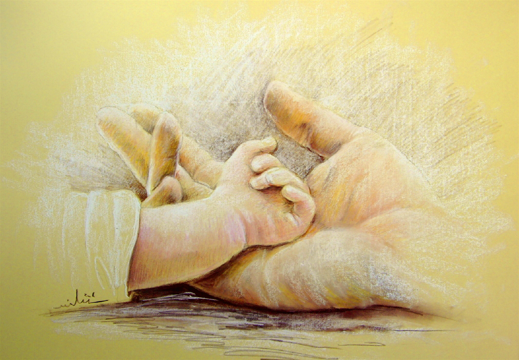 1065x739 Hand In Hand Infinity + Some + 2 - Hand In Hand Painting