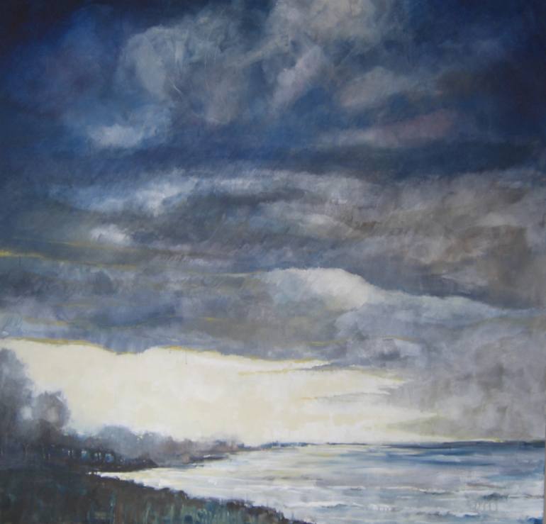 770x739 Saatchi Art Hand Of God Painting By Miro Omes - Hand Of God Painting