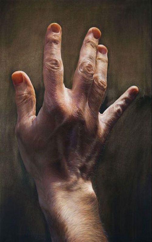 500x796 40 Hyper Realistic Oil Paintings Art! Paintings - Hand Painting