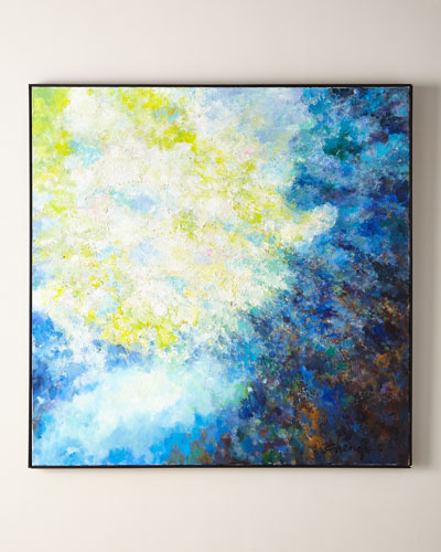 400x500 Hand Painted Canvas Decor Neiman Marcus - Hand Painting Canvas