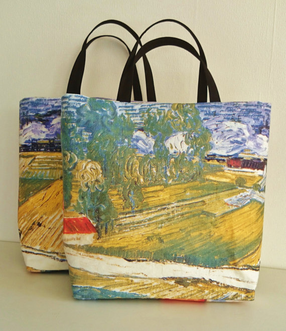 570x661 Handmade Painting Art Bags - Handbag Painting