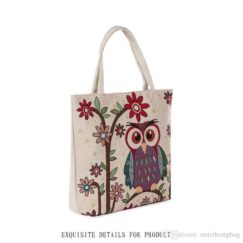 800x800 Japan Style Shopping Bags New Arrival High Quality Canvas Material - Handbag Painting