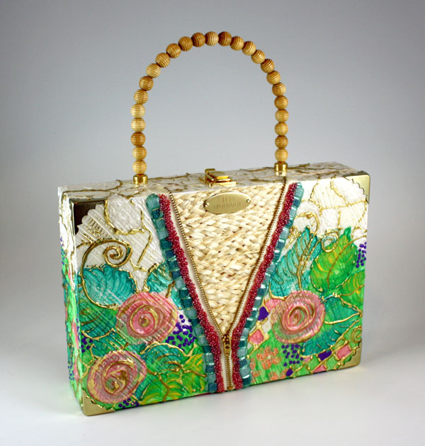 600x629 Cigar Box How To Paint A Box Bag Purse Making Amp Texture Painting - Handbag Painting