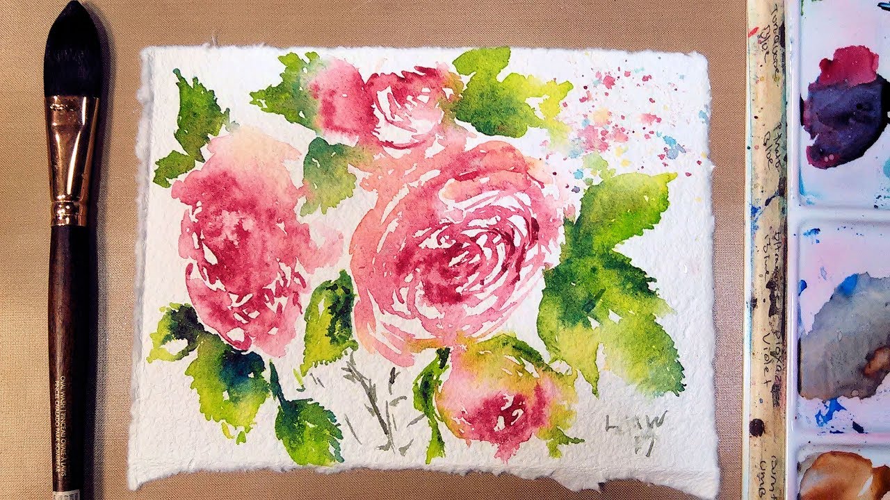 Handmade Paper For Watercolor Painting at PaintingValley.com | Explore ...