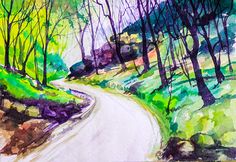 236x162 Watercolor On Handmade Paper Watercolor Paintings - Handmade Paper For Watercolor Painting