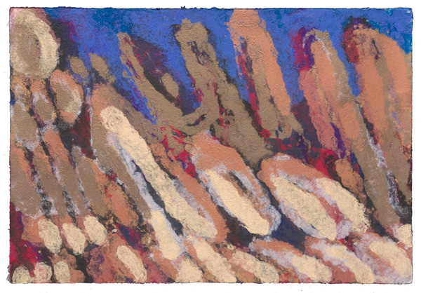 600x418 Must See Pulp Painting Art New Series By Lynn Sures Paperslurry - Handmade Paper Painting