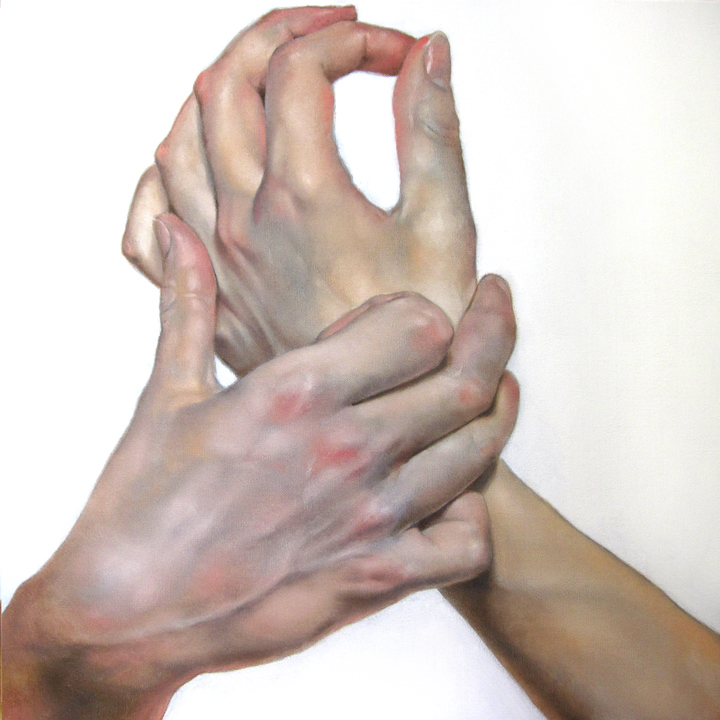 720x720 Collapsar Two Years Without Money Huffpost - Hands Reaching For Each Other Painting