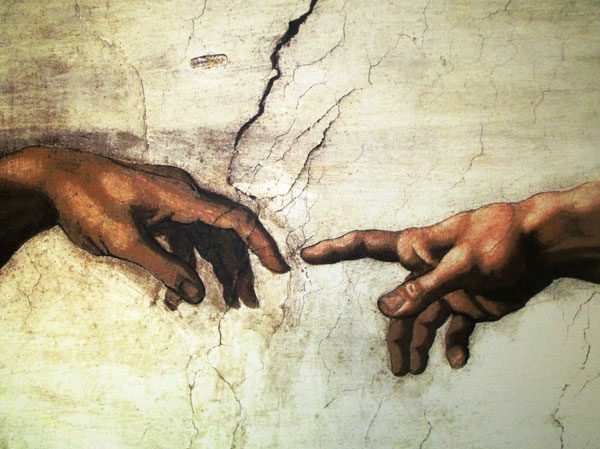 600x449 Environment Archive - Hands Reaching For Each Other Painting