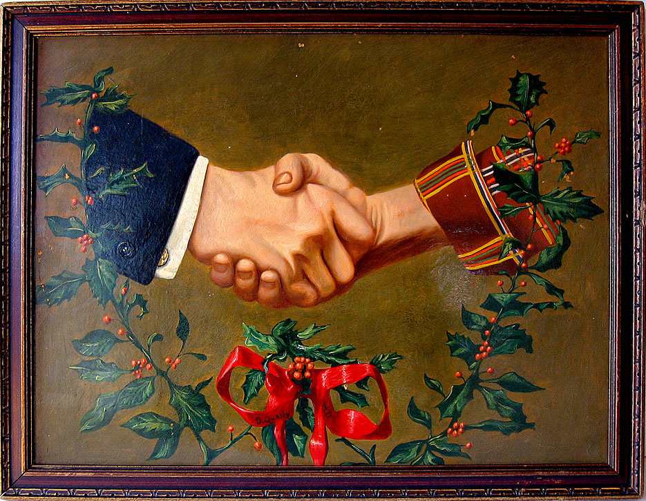 935x725 Index Of Imagesartpainting - Handshake Painting