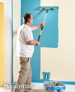 285x350 Painting Tips How To Paint Faster The Family Handyman - Handyman Painting