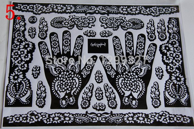 640x425 India Nepal Henna Body Paint Art Tattoo Cream Hannah Template - Hannah Painting