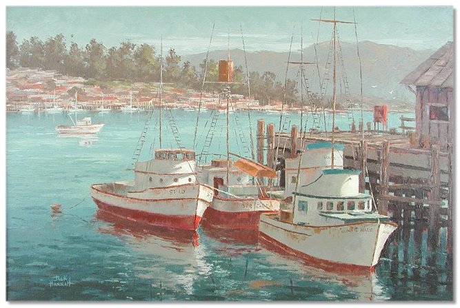 667x447 John Frederick (Jack) Hannah - Hannah Painting