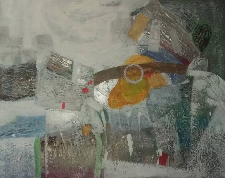 770x611 Saatchi Art Abstraction Painting By Hannah Art - Hannah Painting