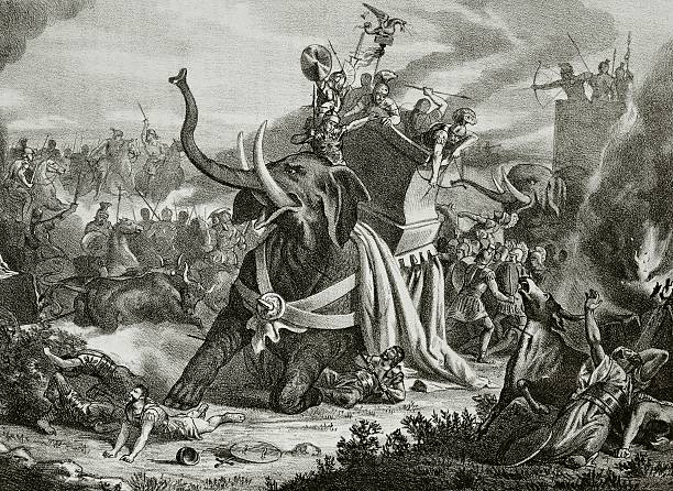 612x446 Hannibal Barca Part 1 History Advise - Hannibal Barca Painting