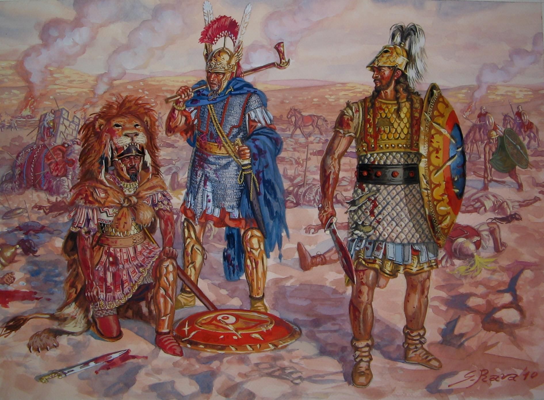 Hannibal Barca Painting At PaintingValley.com | Explore Collection Of ...