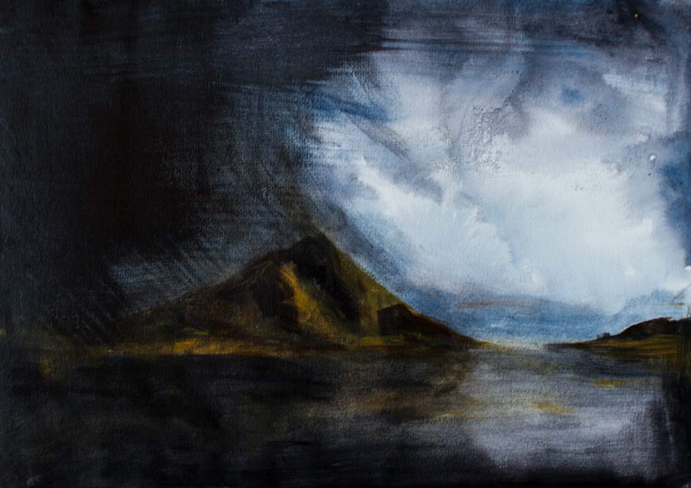 1000x707 Nordfjord Lydia Jansen Visual Artist Horse Amp Landscape Paintings - Hannibal Crossing The Alps Painting