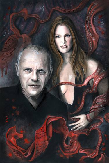 375x560 Hannibal Lecter Paintings For Sale Saatchi Art - Hannibal Lecter Painting
