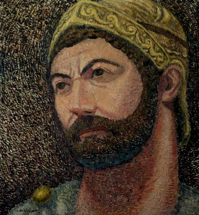 770x833 Saatchi Art A Scent Of Hannibal Painting By Johnny Kim - Hannibal Painting