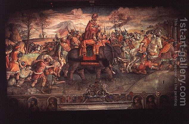 635x418 Hannibal Crossing The Alps Jacopo Ripanda Reproduction 1st Art - Hannibal Painting