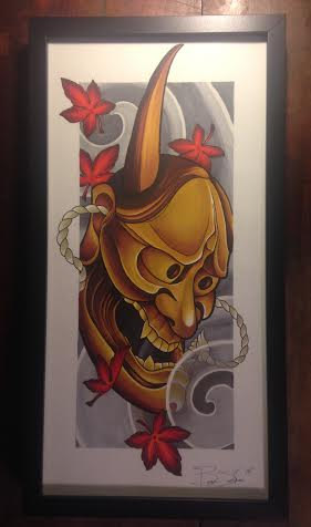 281x476 Hannya Mask Painting 30168 Loadtve - Hannya Mask Painting