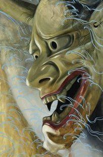 204x309 Watch Paint More. Online Vimeo On Demand - Hannya Mask Painting