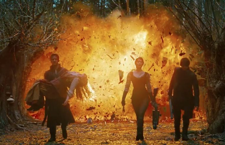 763x491 Vfx Hansel And Gretel Witch Hunters - Hansel And Gretel Painting