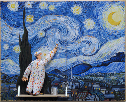 432x351 Great Moments In Art The Whimsical Works Of Stephen Hansen - Hansen Artist Painting