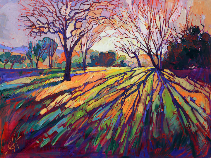 721x540 Interview Erin Hanson Pioneers The Energetic Style Of Open - Hansen Artist Painting