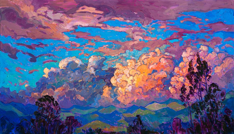 800x459 Break Of Clouds - Hansen Artist Painting