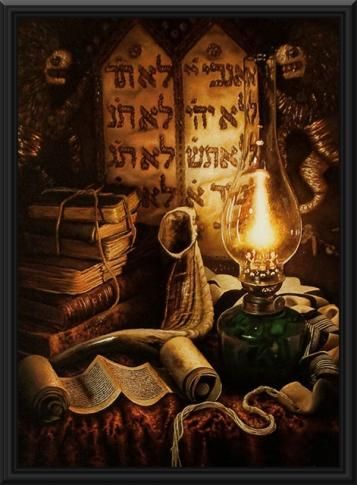 357x485 The 265 Best Jewish Art Images On Jewish Art - Hanukkah Painting