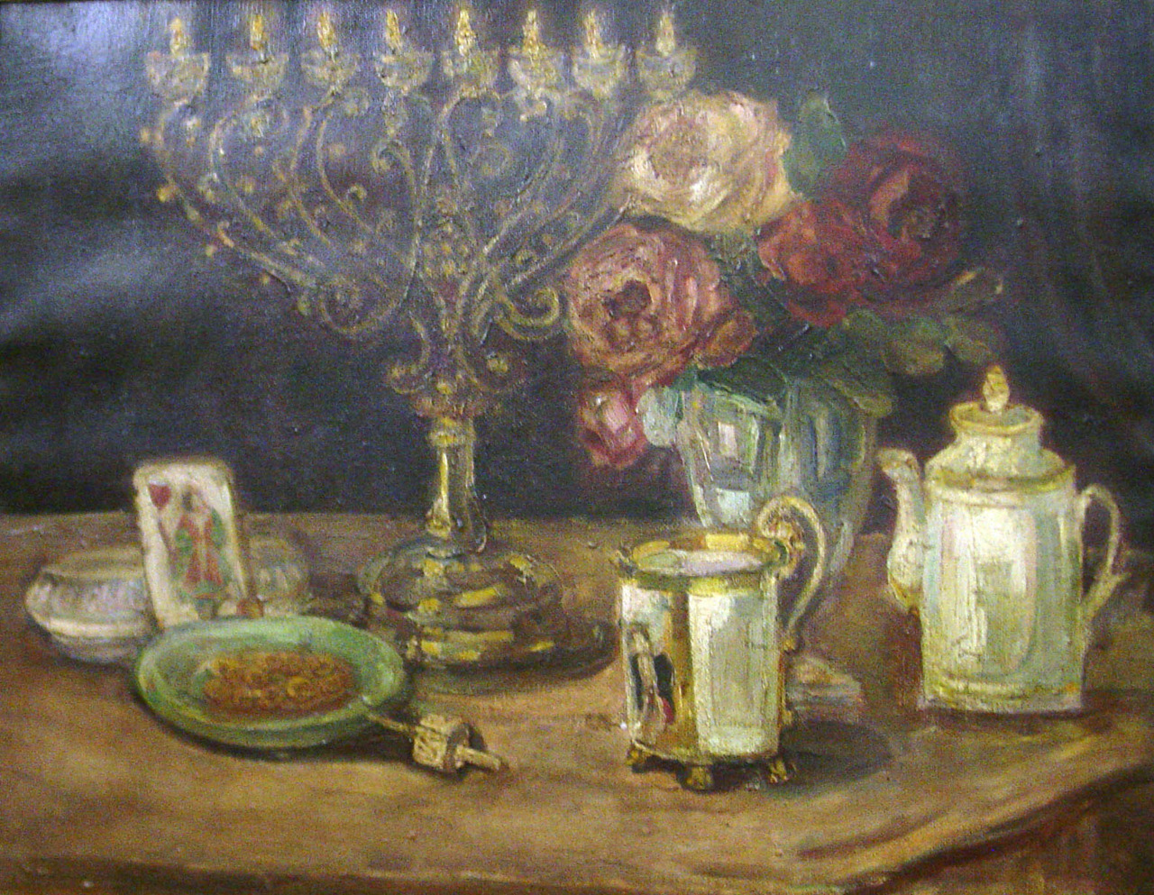 1280x993 Yeshiva University Museum (Nyc) - Hanukkah Painting