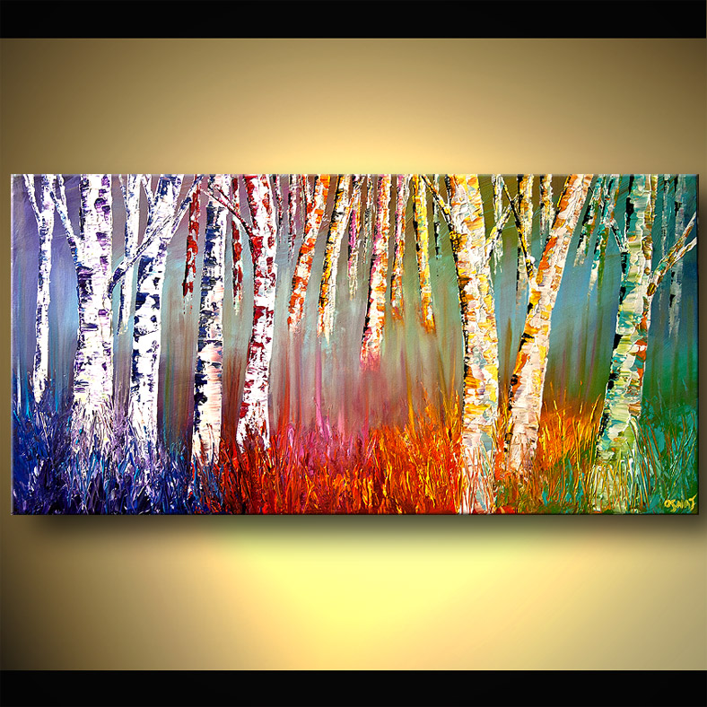 788x788 Painting - Happiness Abstract Painting