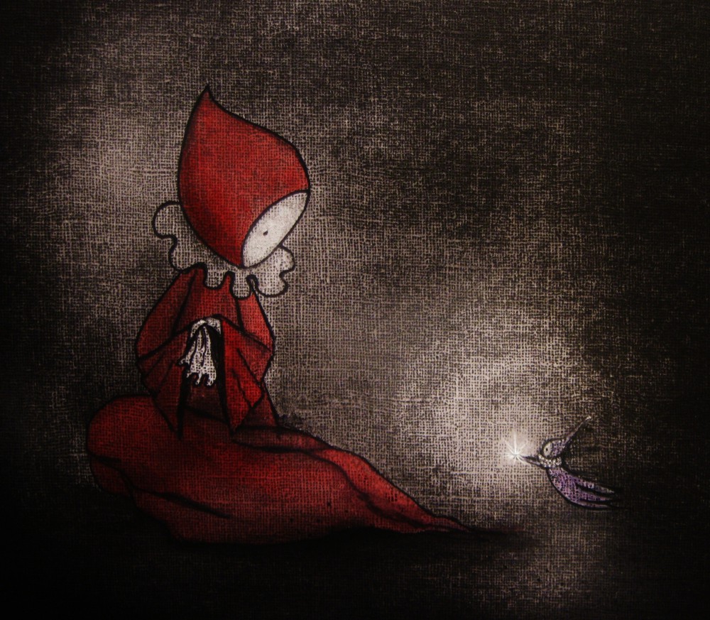 1000x873 Happiness Is A Choice Is A Lie Poppet Stories - Happiness Is A Choice Painting