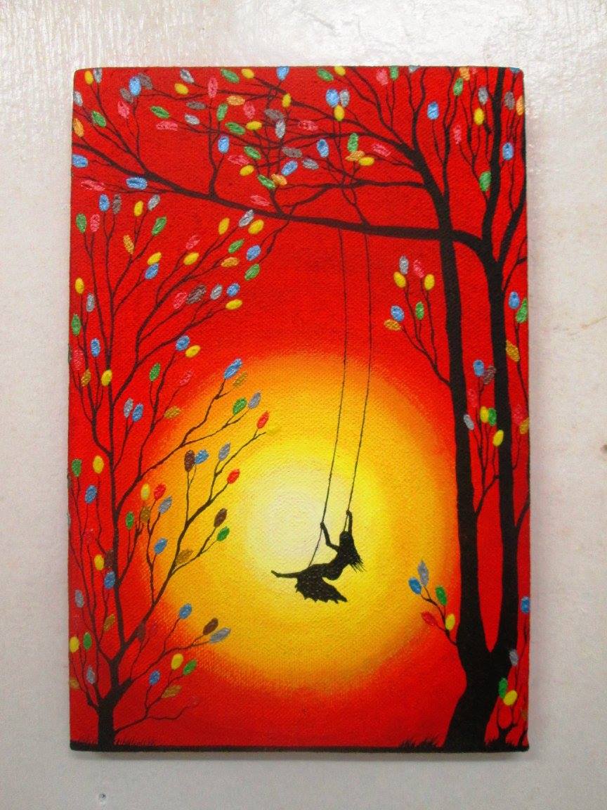 864x1152 Ryan Marc Boiser Arces Arces' Abstract Gallery - Happiness Is A Choice Painting