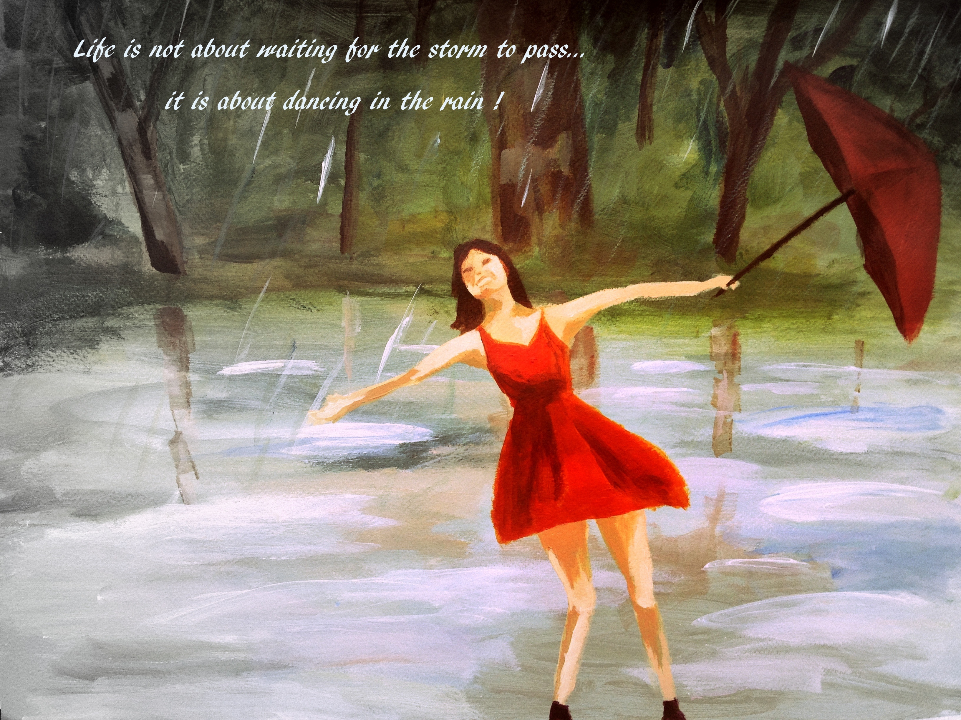 3264x2448 Paradox Of Choice For A State Of Happiness - Happiness Is A Choice Painting