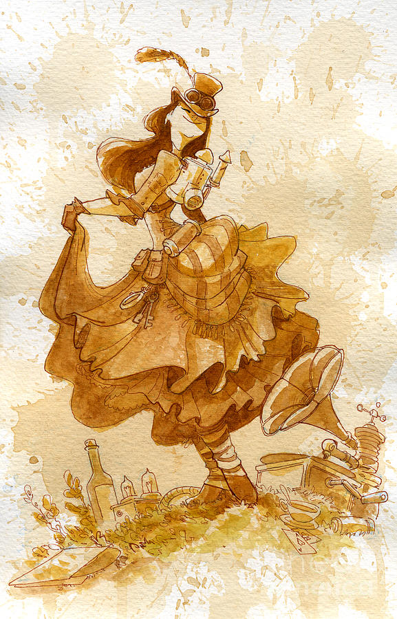 577x900 Happiness Painting By Brian Kesinger - Happiness Painting