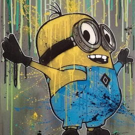 270x270 Happiness By Zokar, 2017 Painting Artsper (253714) - Happiness Painting