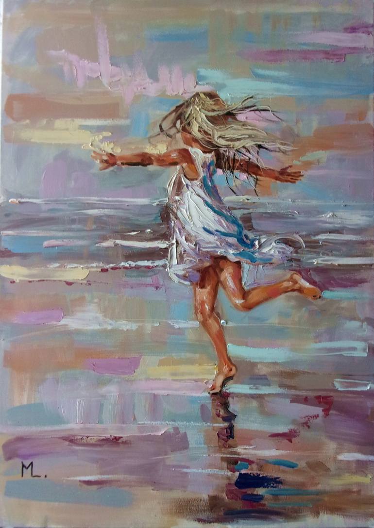 Happiness Painting at PaintingValley.com | Explore collection of ...