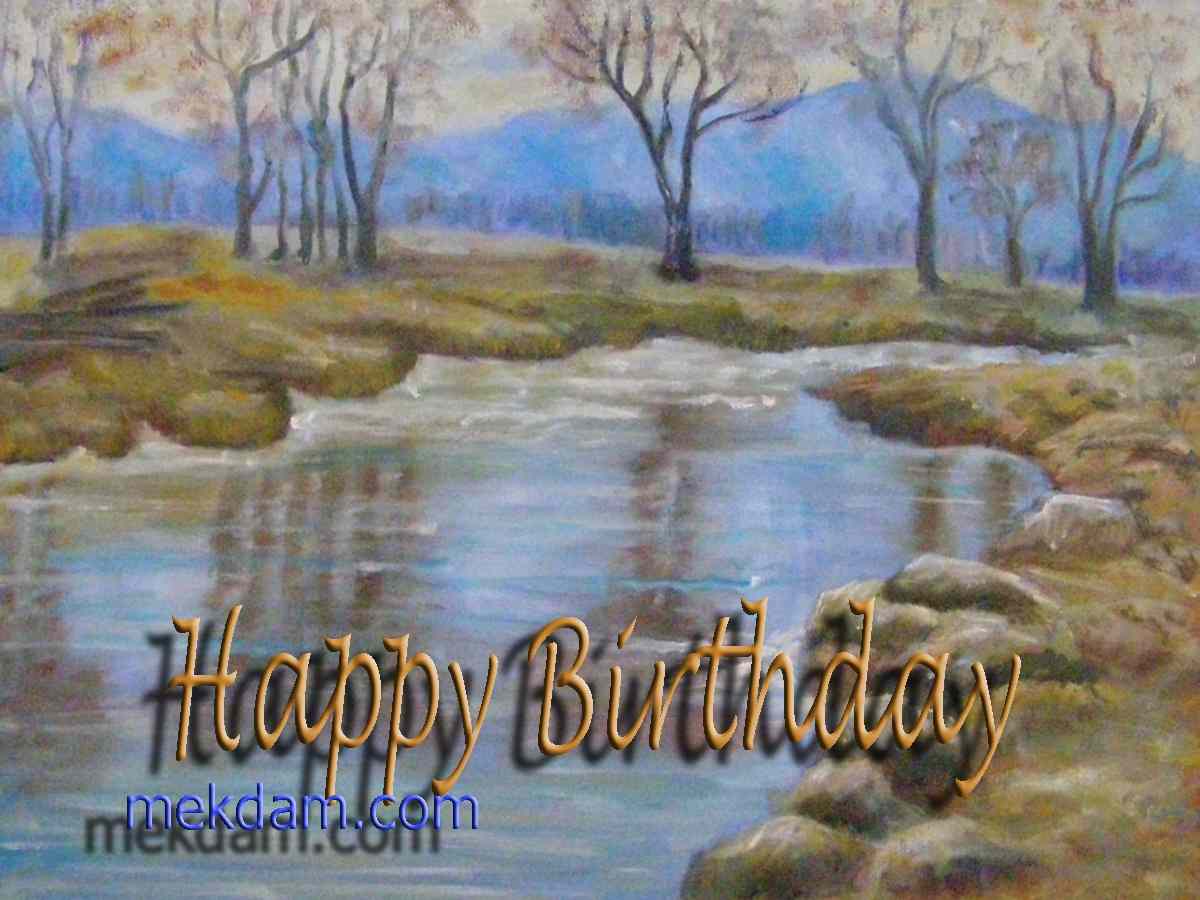 1200x900 Happy Birthday - Happy Birthday Canvas Painting