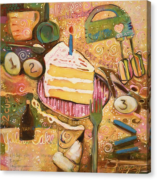 Happy Birthday Canvas Painting at Explore