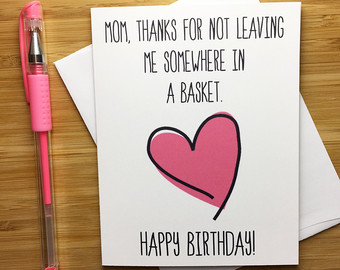 340x270 Mom Bday Card Etsy - Happy Birthday Mom Painting