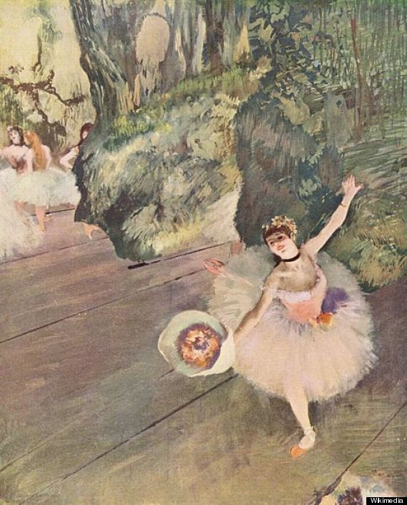 570x708 Happy Birthday, Edgar Degas! (Photos) Huffpost - Happy Birthday Oil Painting