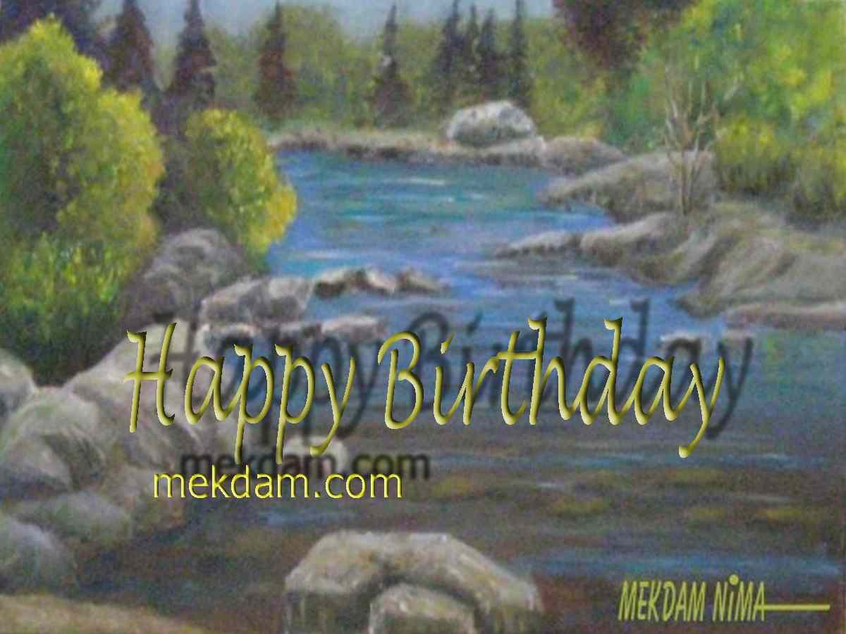 1200x900 Happy Birthday - Happy Birthday Oil Painting