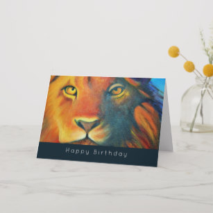 307x307 Oil Paintings On Birthday Cards - Happy Birthday Oil Painting