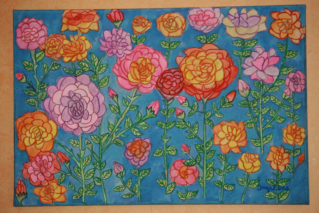 1024x683 Happy Birthday Mockingbirdontree By Ingeline Art - Happy Birthday Painting