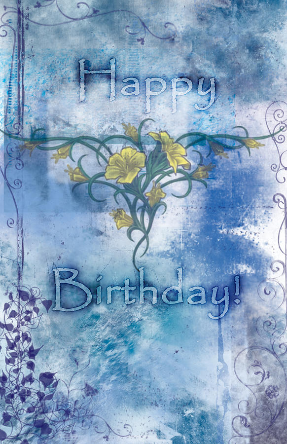 582x900 Happy Birthday - Happy Birthday Painting